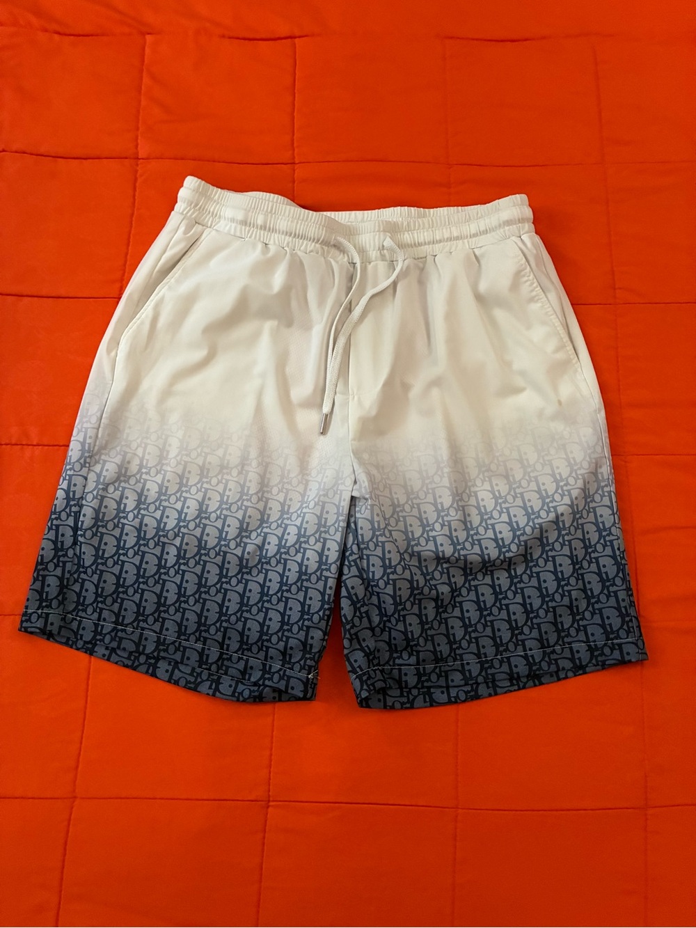 Christian Dior Monogram Streetwear Luxury Swim Trunk Shorts Relaxed Size 52/XL